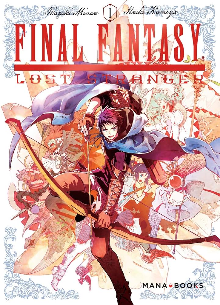 Couverture du manga final fantasy par la maison d'édition Mana Books